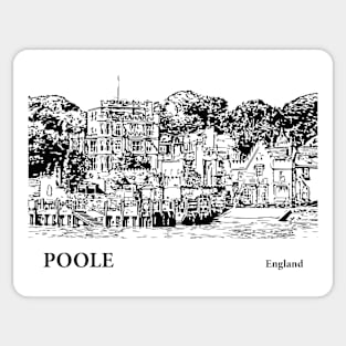 Poole England Sticker